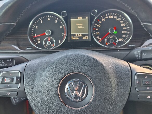 2012 Volkswagen Passat CC I, серый, 1600000 рублей - вид 6