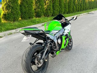 2011 Kawasaki ZX-10R Ninja, зелёный, 890000 рублей, вид 2