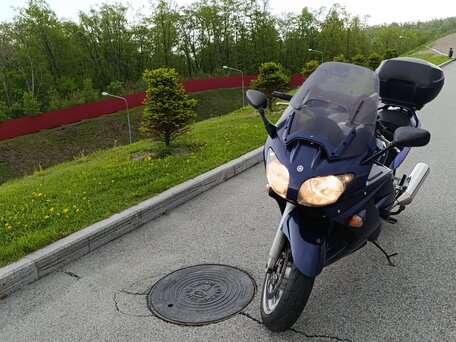 2003 Yamaha FJR1300, синий, 380000 рублей, вид 4
