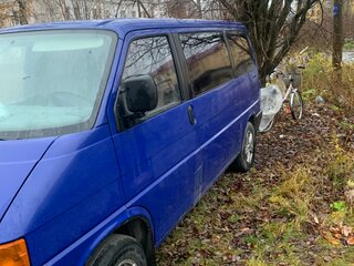 1992 Volkswagen Caravelle T4, синий, 500000 рублей, вид 4