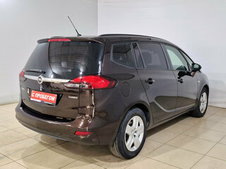 2013 Opel Zafira C, коричневый, 850000 рублей, вид 4