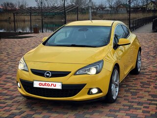 2013 Opel Astra GTC J Рестайлинг, жёлтый, 1200000 рублей, вид 2