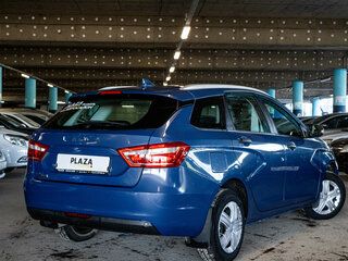 2019 Lada (ВАЗ) Vesta SW I, синий, 1050000 рублей, вид 3