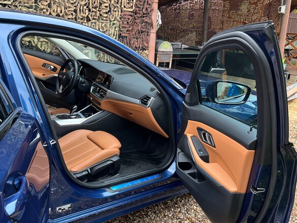 2021 BMW 3 серии 320i VII (G2x), синий, 3900000 рублей - вид 21