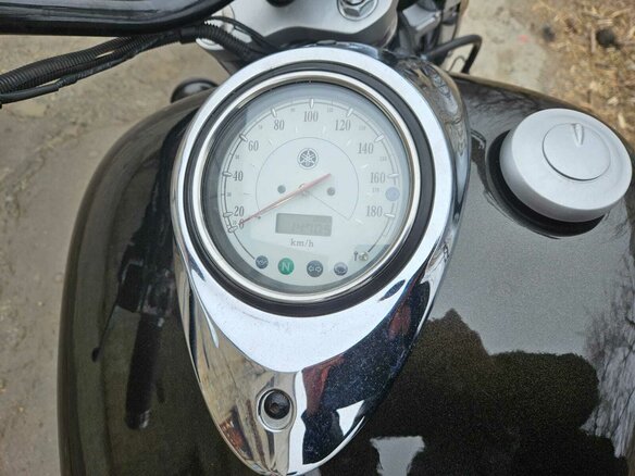 2005 Yamaha XVS1100, чёрный, 445000 рублей - вид 14