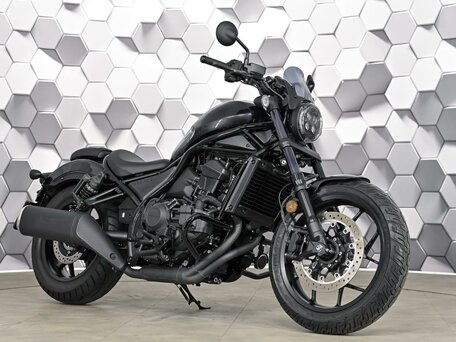 2021 Honda CMX 1100 Rebel, чёрный, 1099000 рублей, вид 1