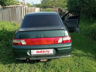 2003 Lada (ВАЗ) 2110, зелёный, 155000 рублей, вид 4
