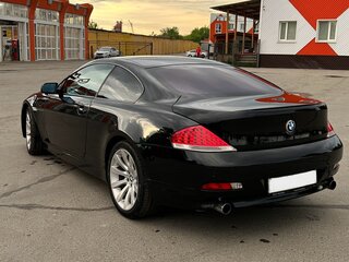 2006 BMW 6 серии 630i II (E63/E64), чёрный, 950000 рублей, вид 3