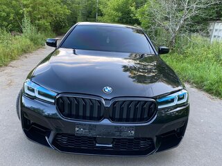 2017 BMW 5 серии 540i xDrive VII (G30/G31/G38), чёрный, 3600000 рублей, вид 2