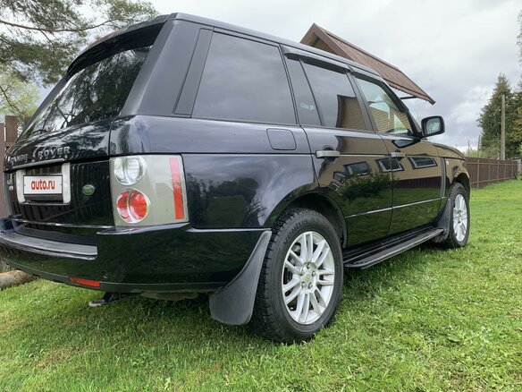 2008 Land Rover Range Rover III Рестайлинг, синий, 1470000 рублей - вид 19