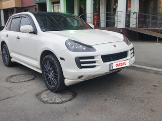 2009 Porsche Cayenne Diesel I Рестайлинг (957), белый, 1510000 рублей, вид 4