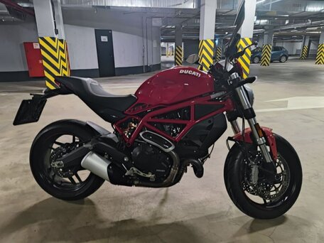 2019 Ducati Monster 797, красный, 639000 рублей, вид 4