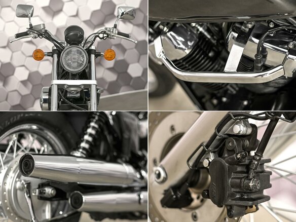 2011 Honda Shadow 750, серый, 677000 рублей - вид 9