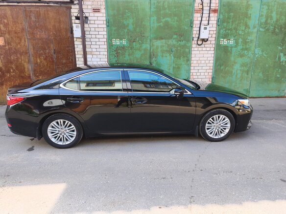 2013 Lexus ES 250 VI, чёрный, 1950000 рублей - вид 3