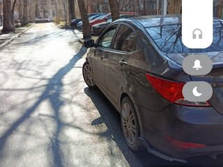 2015 Hyundai Solaris I Рестайлинг, коричневый, 550000 рублей, вид 4