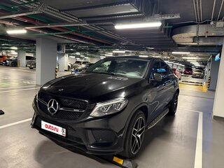 2017 Mercedes-Benz GLE Coupe AMG 43 AMG I (C292), чёрный, 4000000 рублей, вид 2