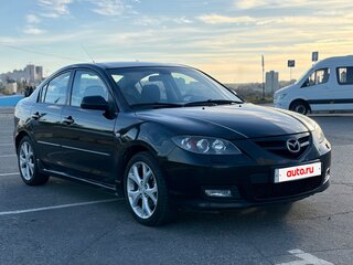 2008 Mazda 3 I (BK) Рестайлинг, чёрный, 800000 рублей, вид 3