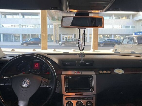 2008 Volkswagen Passat B6, чёрный, 1000000 рублей - вид 1