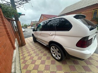 2004 BMW X5 4.4i I (E53) Рестайлинг, белый, 1200000 рублей, вид 4