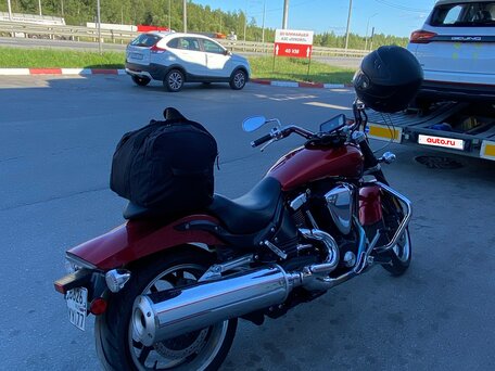 2008 Yamaha XV 1700 Warrior, красный, 740000 рублей, вид 4