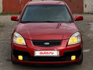 2008 Kia Rio II, красный, 760000 рублей, вид 1