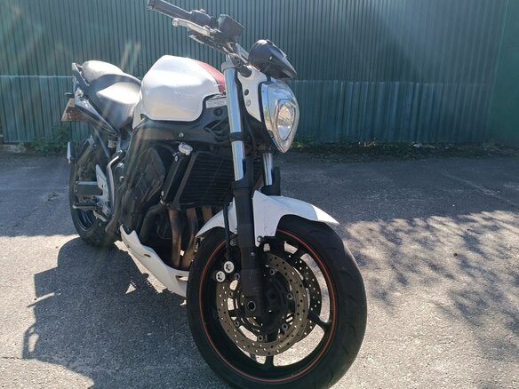 2008 Yamaha FZ6, белый, 520000 рублей - вид 6