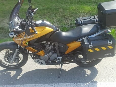 2009 Honda XL700V Transalp, золотистый, 550000 рублей, вид 3