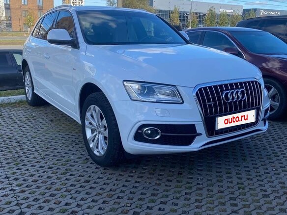 2014 Audi Q5 I (8R) Рестайлинг, белый, 2390000 рублей - вид 2