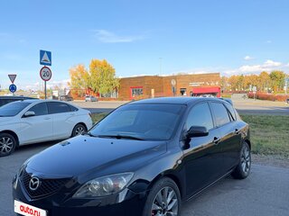 2008 Mazda 3 I (BK) Рестайлинг, чёрный, 620000 рублей, вид 1