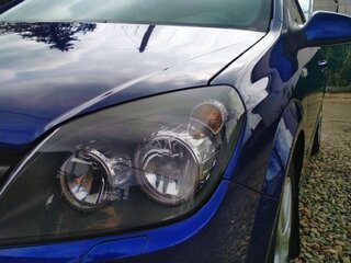 2010 Opel Astra GTC H Рестайлинг, синий, 550000 рублей, вид 2
