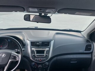 2014 Hyundai Solaris I Рестайлинг, коричневый, 1075000 рублей, вид 5