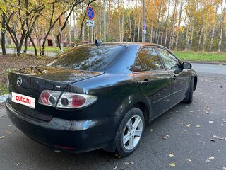 2005 Mazda 6 I (GG) Рестайлинг, чёрный, 435000 рублей, вид 3