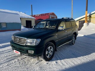 1999 Toyota Land Cruiser 105 100 Series, зелёный, 1666666 рублей, вид 1