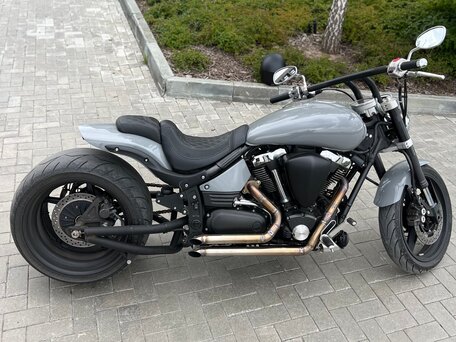 2005 Yamaha XV 1700 Warrior, серый, 1250000 рублей, вид 5