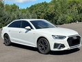 2022 Audi A4 35 TFSI Long V (B9) Рестайлинг, белый, 2900000 рублей - вид 1
