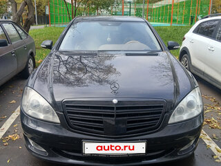 2007 Mercedes-Benz S-Класс 320 V (W221), чёрный, 1350000 рублей, вид 3