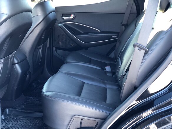 2017 Hyundai Santa Fe III Рестайлинг, чёрный - вид 27