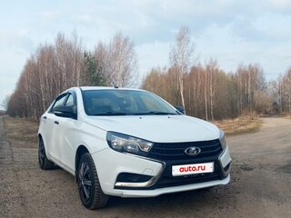 2019 Lada (ВАЗ) Vesta CNG I, белый, 655000 рублей, вид 1