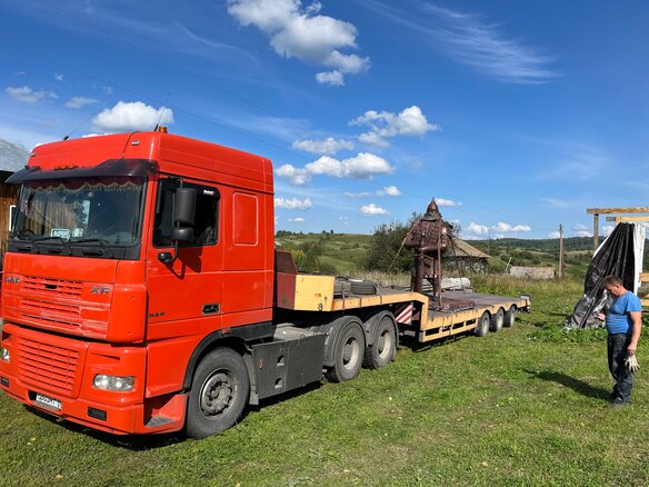 2004 DAF XF 95, оранжевый, 2000000 рублей - вид 12