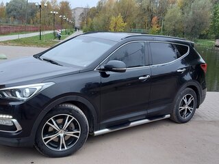 2015 Hyundai Santa Fe III Рестайлинг, чёрный, 1950000 рублей, вид 3