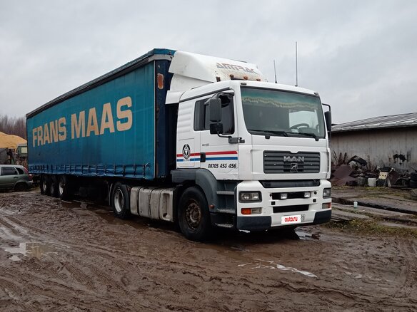 2004 MAN TGA, белый, 1500000 рублей - вид 5