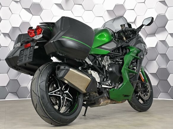 2018 Kawasaki Ninja H2 SX, зелёный, 1399000 рублей - вид 6