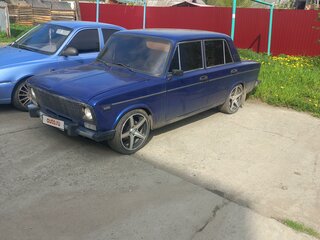 1996 Lada (ВАЗ) 2106, синий, 300000 рублей, вид 4