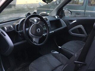 2007 Smart Fortwo II, серебристый, 715000 рублей, вид 3