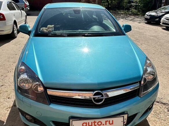 2010 Opel Astra GTC H Рестайлинг, голубой, 900000 рублей - вид 1