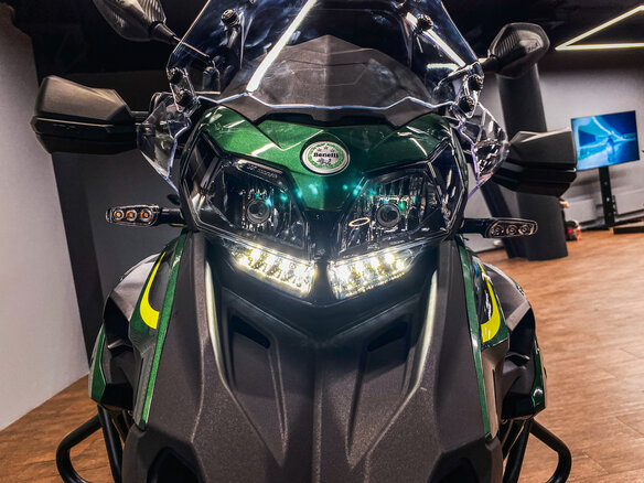 2026 Benelli TRK 502, зелёный, 629000 рублей - вид 2