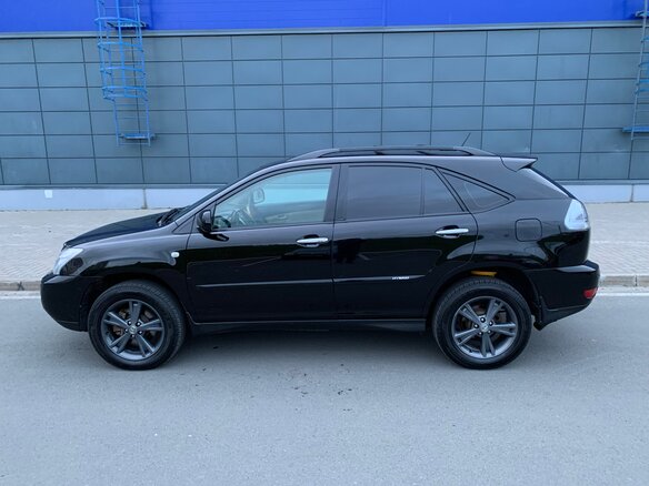 2008 Lexus RX 400h II Рестайлинг, чёрный, 1400000 рублей - вид 13