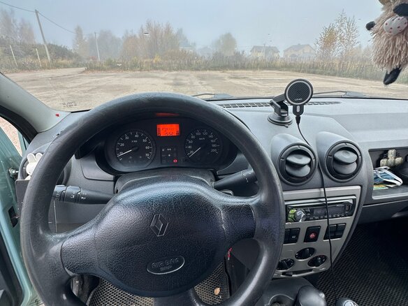 2007 Renault Logan I, серебристый, 300000 рублей - вид 7