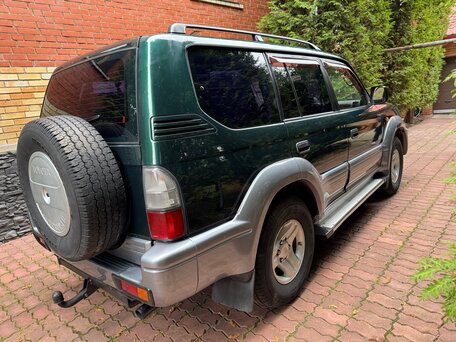 2000 Toyota Land Cruiser Prado 90 Series Рестайлинг, зелёный, 1220000 рублей, вид 3
