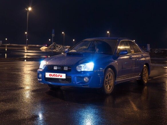 2003 Subaru Impreza II Рестайлинг 1, синий, 950000 рублей